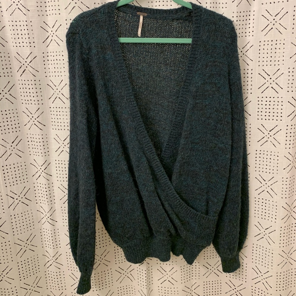 Free people wrap sweater